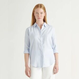 Quince 100% European linen button down